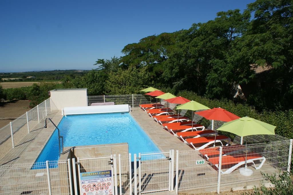 Chambres d'hôtes La Gardie Vias Exterior foto